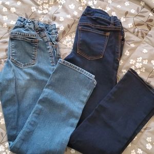 Girls size 10 slim gap jeans